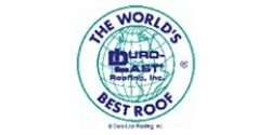 Logo of Duro-Last Roofing, Inc. featuring a globe and the text "The World's Best Roof.